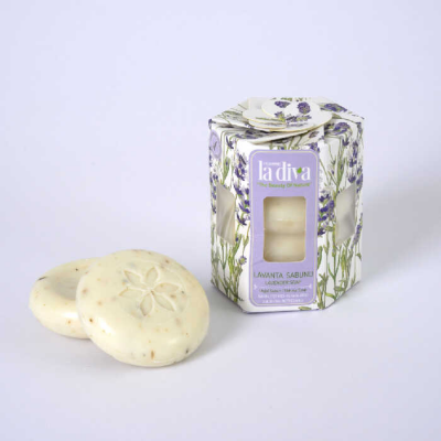 LaDiva Twisted Boutique Lavender Soap 4x45 Gr.