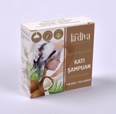 LaDiva Coconut Shampoo Bar 100 Gr